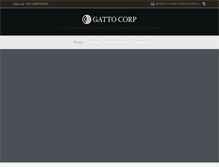 Tablet Screenshot of gattocorp.com.au